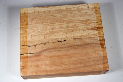 Block Beech spalted 220x190x60mm - GestBu0341