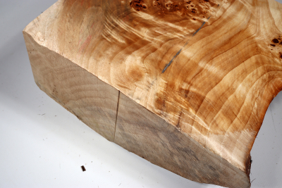 Poplar Burl 300x230x120mm- PapM0256