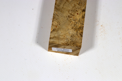 Knife Block Maple Burl - AhoM0341