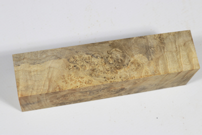 Knife Block Maple Burl - AhoM0345