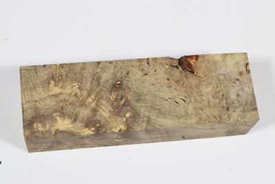 Knife Block Maple Burl - AhoM0351