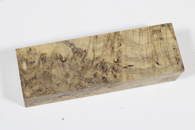 Knife Block Maple Burl - AhoM0352