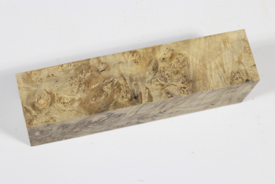 Knife Block Maple Burl - AhoM0352