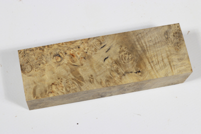 Knife Block Maple Burl - AhoM0352
