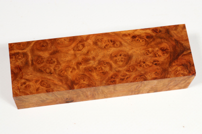 Knife Block Amboyna Burl - AmboM0712