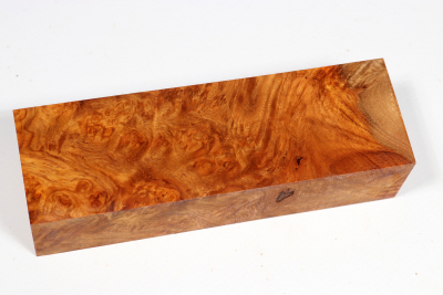 Knife Block Amboyna Burl - AmboM0713
