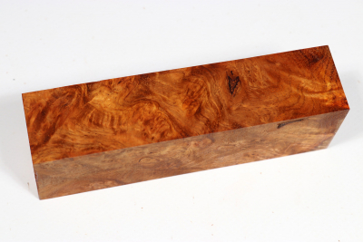 Knife Block Amboyna Burl - AmboM0713