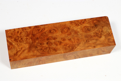 Knife Block Amboyna Burl - AmboM0716