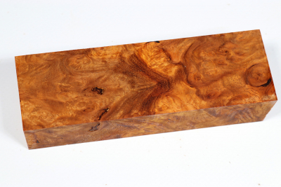 Knife Block Amboyna Burl - AmboM0720