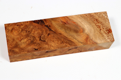 Knife Block Amboyna Burl - AmboM0724