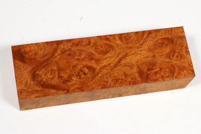 Knife Block Amboyna Burl - AmboM0725