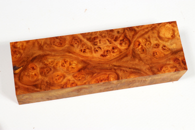 Knife Block Amboyna Burl - AmboM0725