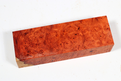 Knife Block Amboyna Burl - AmboM0736