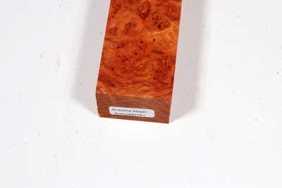 Knife Block Amboyna Burl - AmboM0751