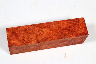 Knife Block Amboyna Burl - AmboM0753