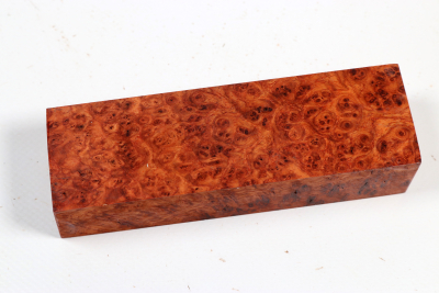 Knife Block Amboyna Burl - AmboM0793