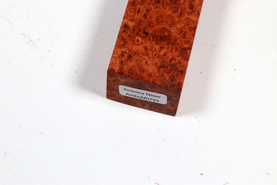 Knife Block Amboyna Burl - AmboM0793