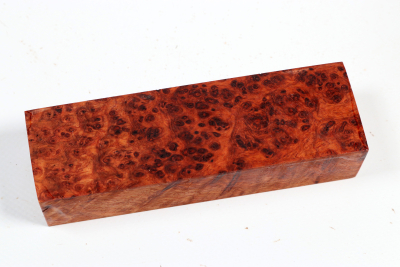 Knife Block Amboyna Burl - AmboM0793 Knife Block Amboyna Burl - AmboM0793