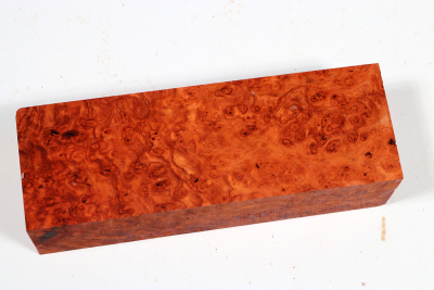Knife Block Amboyna Burl - AmboM0737