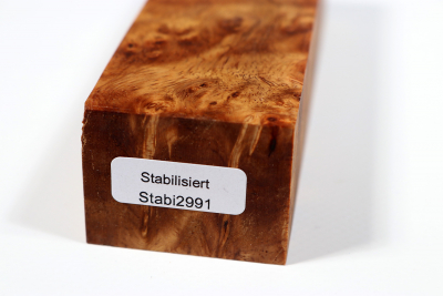 Messergriffblock Amboina Maser stabilisiert - Stabi2991