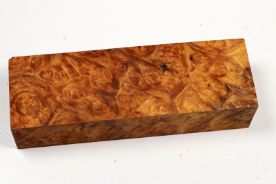 Messergriffblock Amboina Maser stabilisiert - Stabi3903