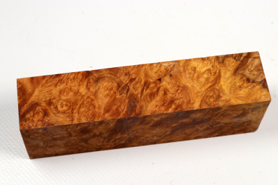 Messergriffblock Amboina Maser stabilisiert - Stabi3903