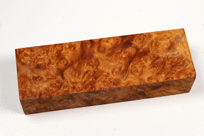 Messergriffblock Amboina Maser stabilisiert - Stabi3903