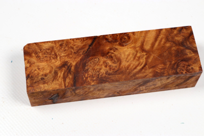 Messergriffblock Amboina Maser stabilisiert - Stabi3915