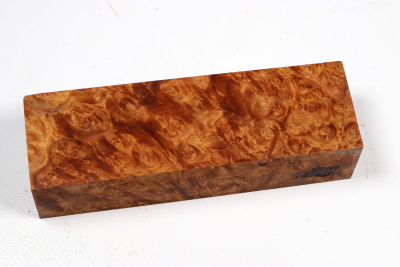 Messergriffblock Amboina Maser stabilisiert - Stabi3931