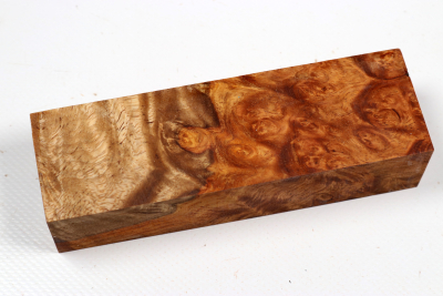 Messergriffblock Amboina Maser stabilisiert - Stabi3944