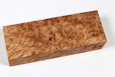 Messergriffblock Birke Maser - BirMa0090