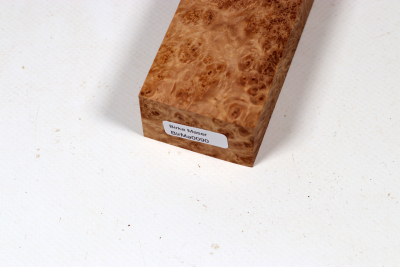 Messergriffblock Birke Maser - BirMa0090