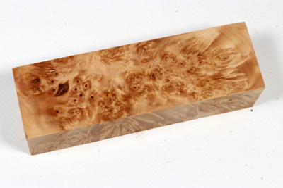 Knife Block Birch Burl - BirMa0092