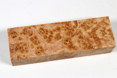 Knife Block Birch Burl - BirMa0092