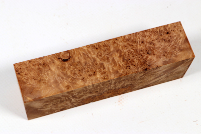 Knife Block Birch Burl - BirMa0093