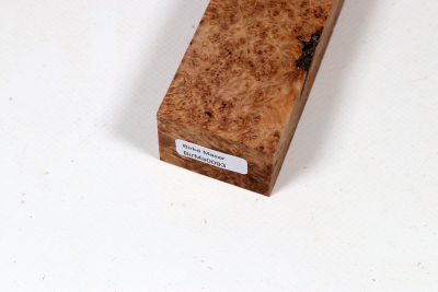 Knife Block Birch Burl - BirMa0093