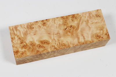 Messergriffblock Birke Maser - BirMa0095