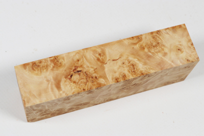 Messergriffblock Birke Maser - BirMa0095