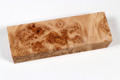 Knife Block Birch Burl - BirMa0097