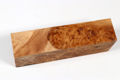 Knife Block Birch Burl - BirMa0098