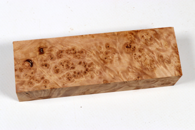 Messergriffblock Birke Maser - BirMa0099