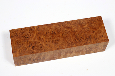 Messergriffblock Brown Mallee Maser - BroMaM0269