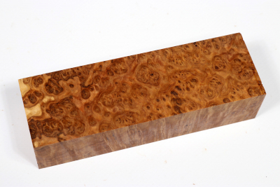 Messergriffblock Brown Mallee Maser - BroMaM0269