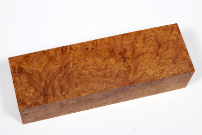 Messergriffblock Brown Mallee Maser - BroMaM0272