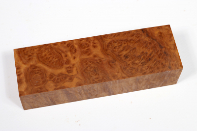 Messergriffblock Brown Mallee Maser - BroMaM0275