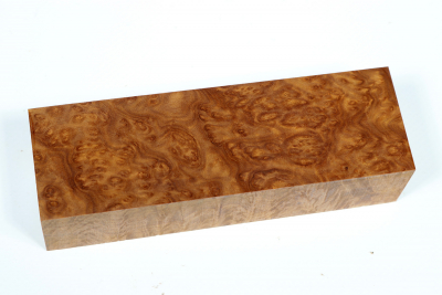 Knife Block Brown Mallee Burl - BroMaM0278