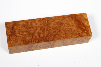 Knife Block Brown Mallee Burl - BroMaM0278