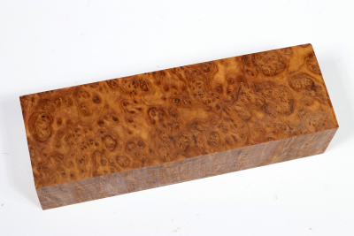 Knife Block Brown Mallee Burl - BroMaM0286