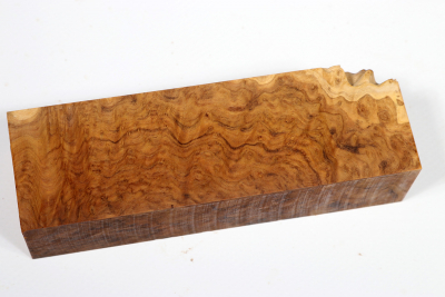 Knife Block Brown Mallee Burl - BroMaM0287
