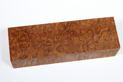Knife Block Brown Mallee Burl - BroMaM0288